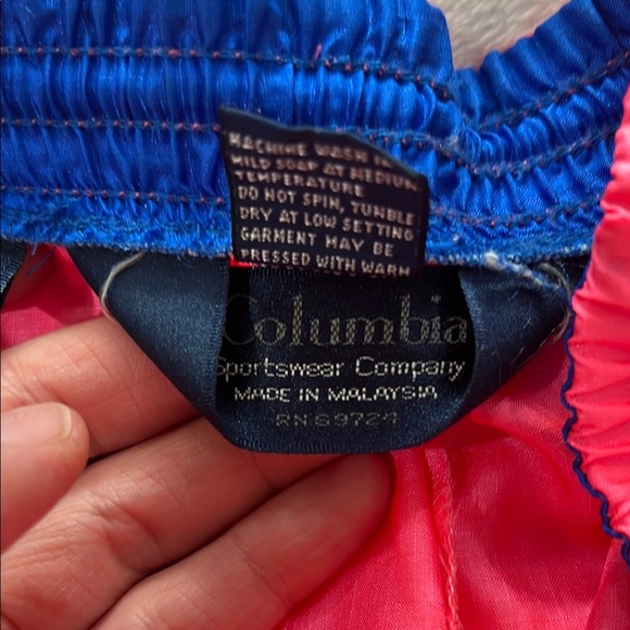 Vintage Columbia Sportswear Company Windbreaker Pants Retro Sz Large - Picture 7 of 15